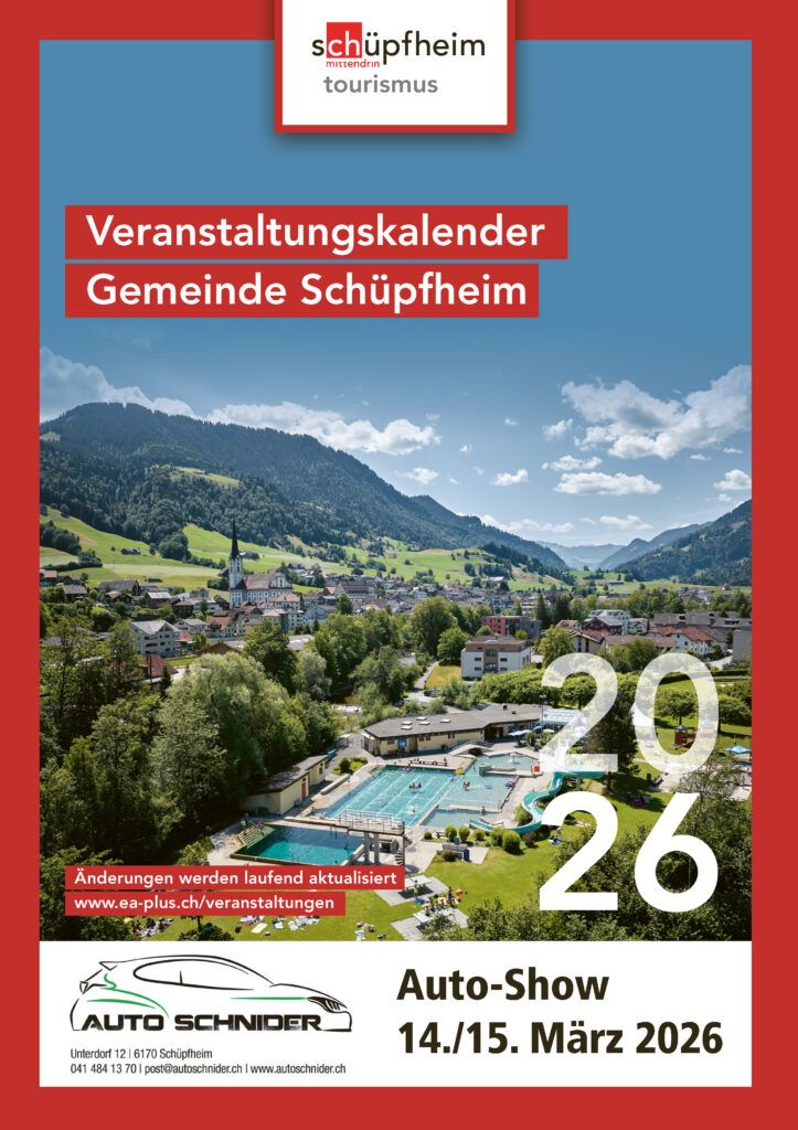 Veranstaltungskalender 2026